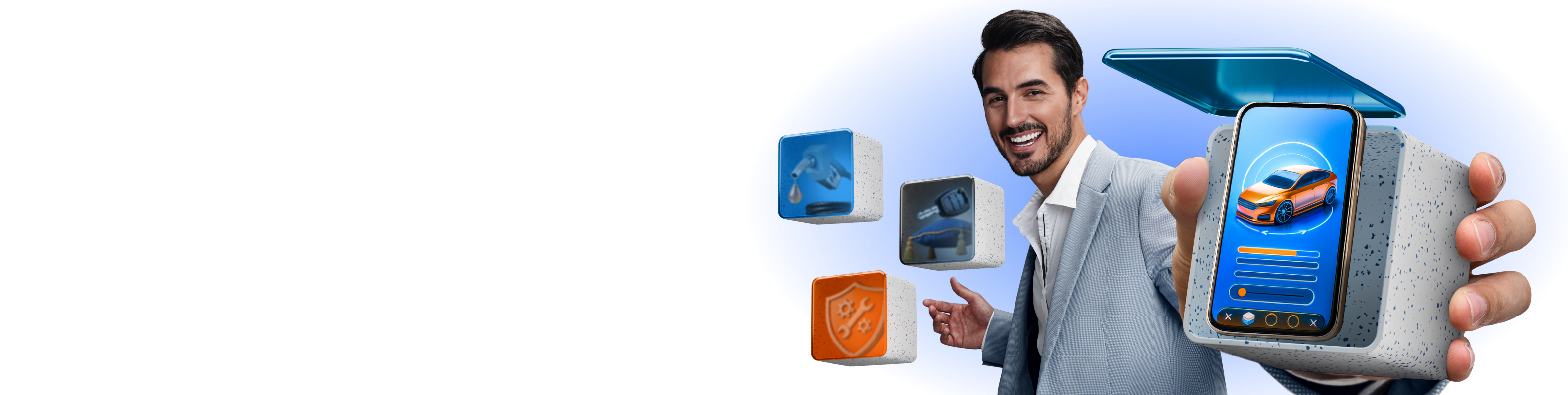 Баннер автомобильная телематика